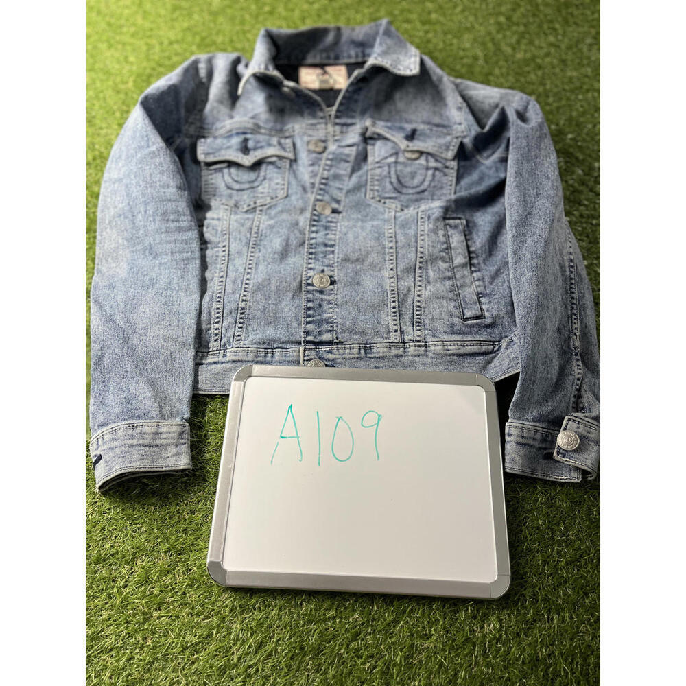 True Religion Brand Jeans‎ Juniors Large Jean Jacket Denim
